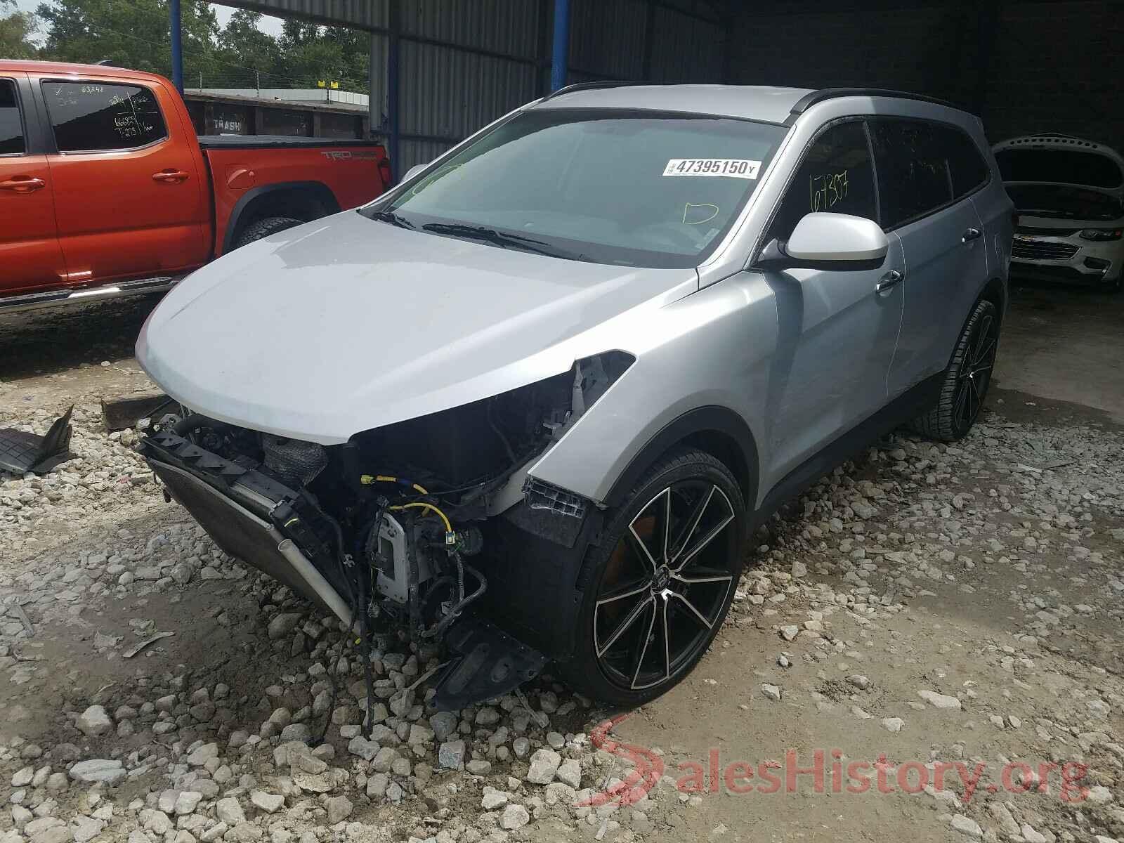 KM8SM4HF3HU224750 2017 HYUNDAI SANTA FE