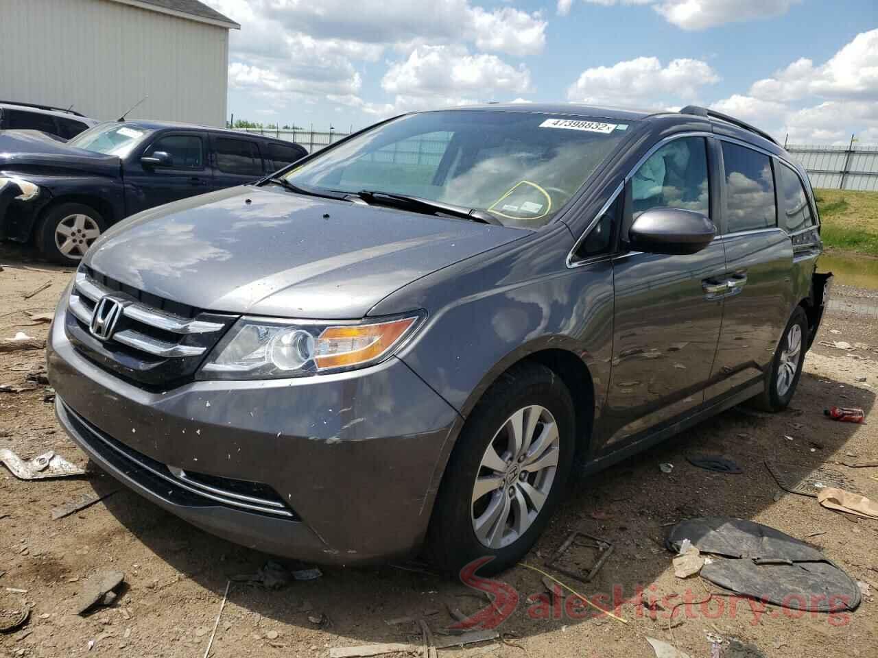 5FNRL5H30HB020093 2017 HONDA ODYSSEY