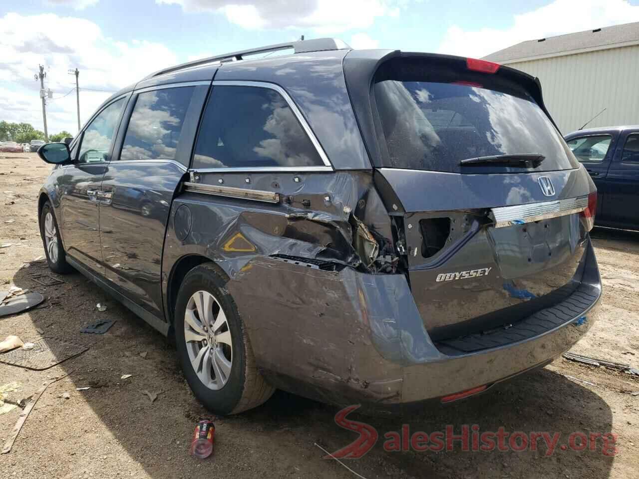 5FNRL5H30HB020093 2017 HONDA ODYSSEY