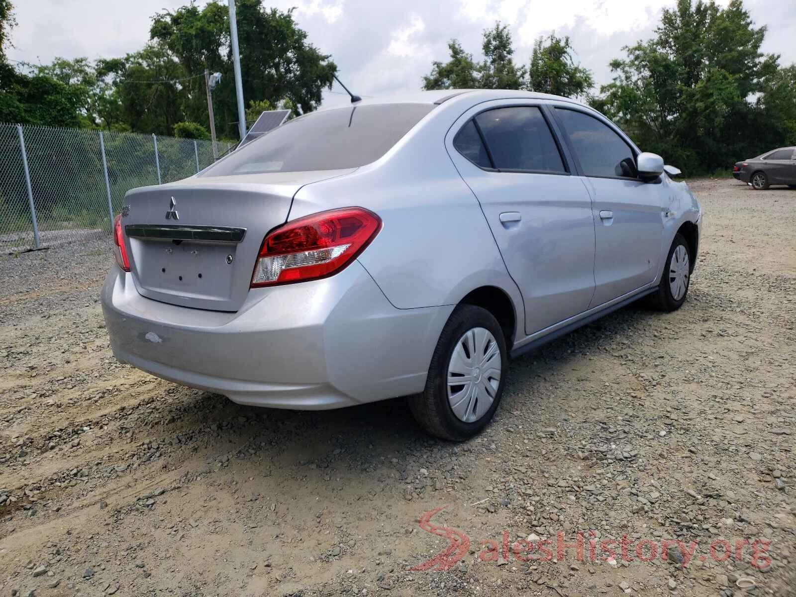 ML32F3FJ9LHF00582 2020 MITSUBISHI MIRAGE