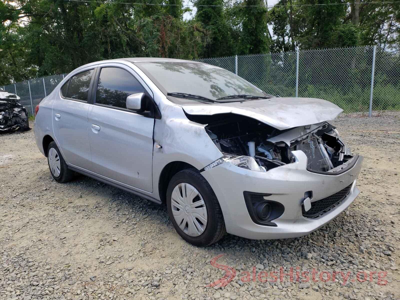 ML32F3FJ9LHF00582 2020 MITSUBISHI MIRAGE