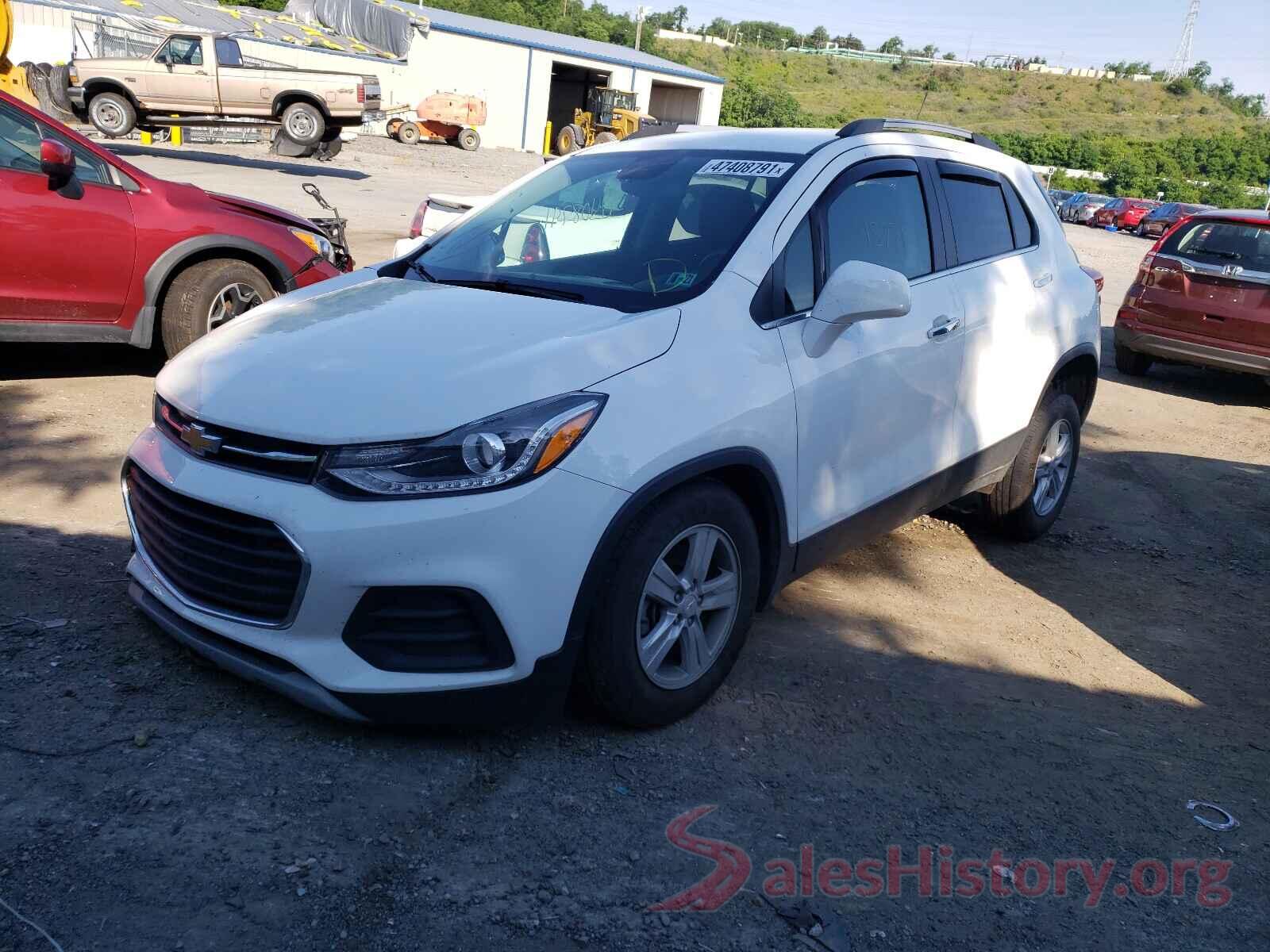 KL7CJPSB6KB950384 2019 CHEVROLET TRAX