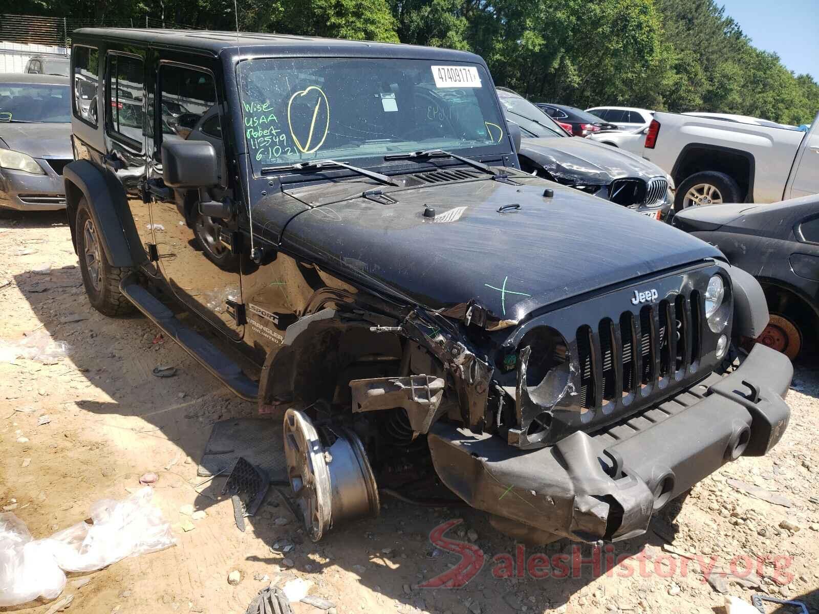 1C4BJWDG4GL253220 2016 JEEP WRANGLER