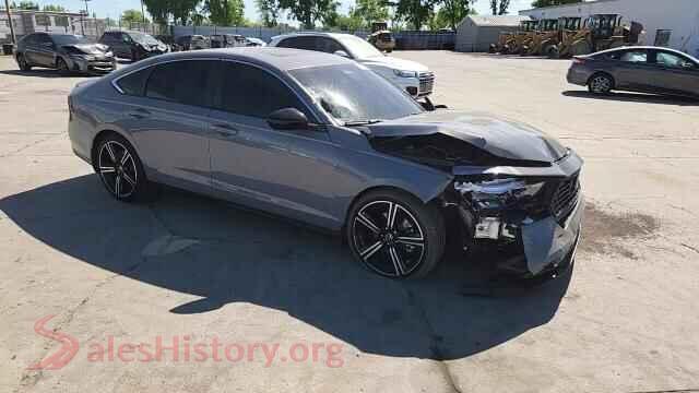 2025 HONDA ACCORD VIN 1HGCY2F5XSA039553, trunk area