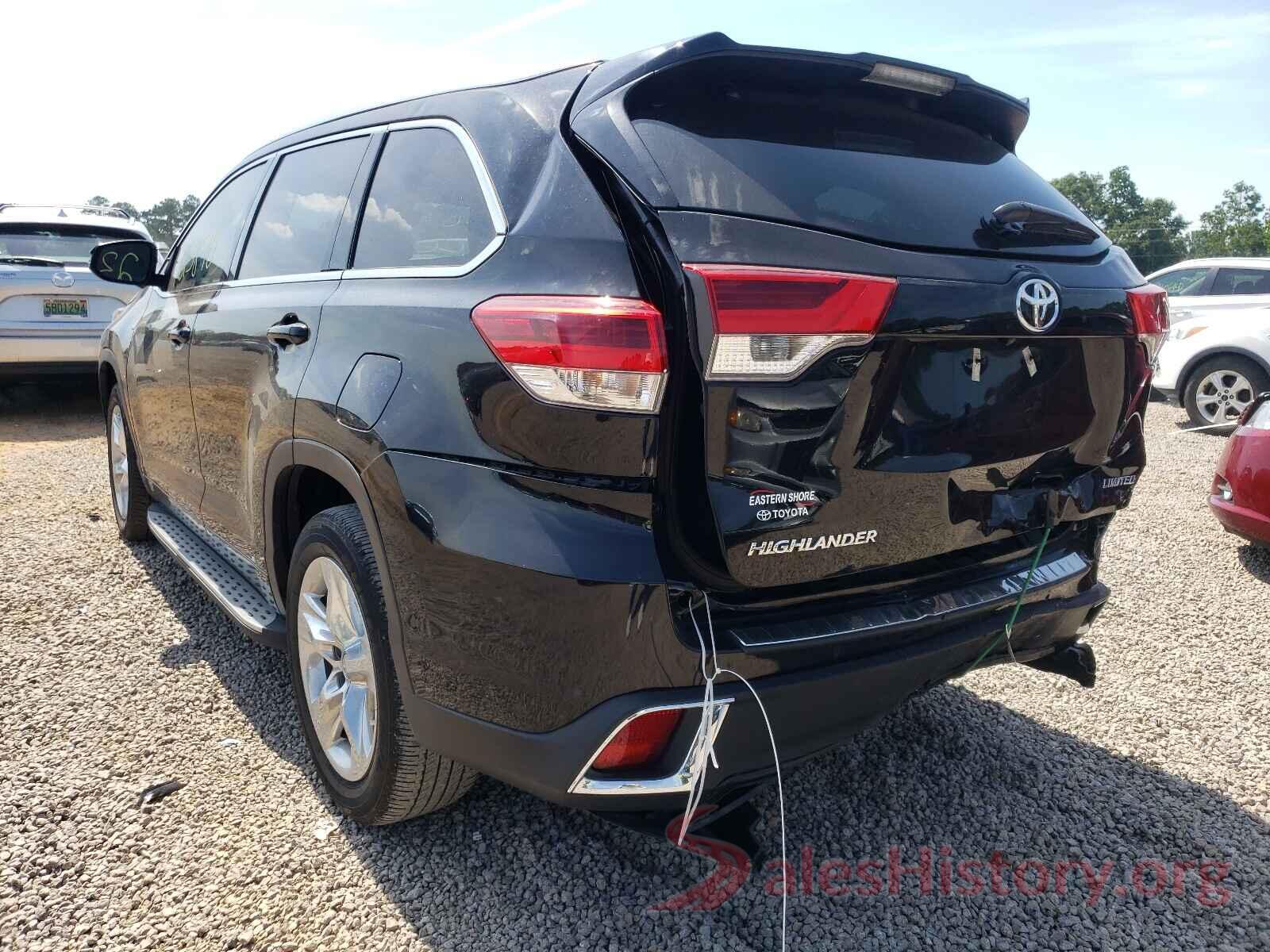 5TDYZRFH8JS244830 2018 TOYOTA HIGHLANDER