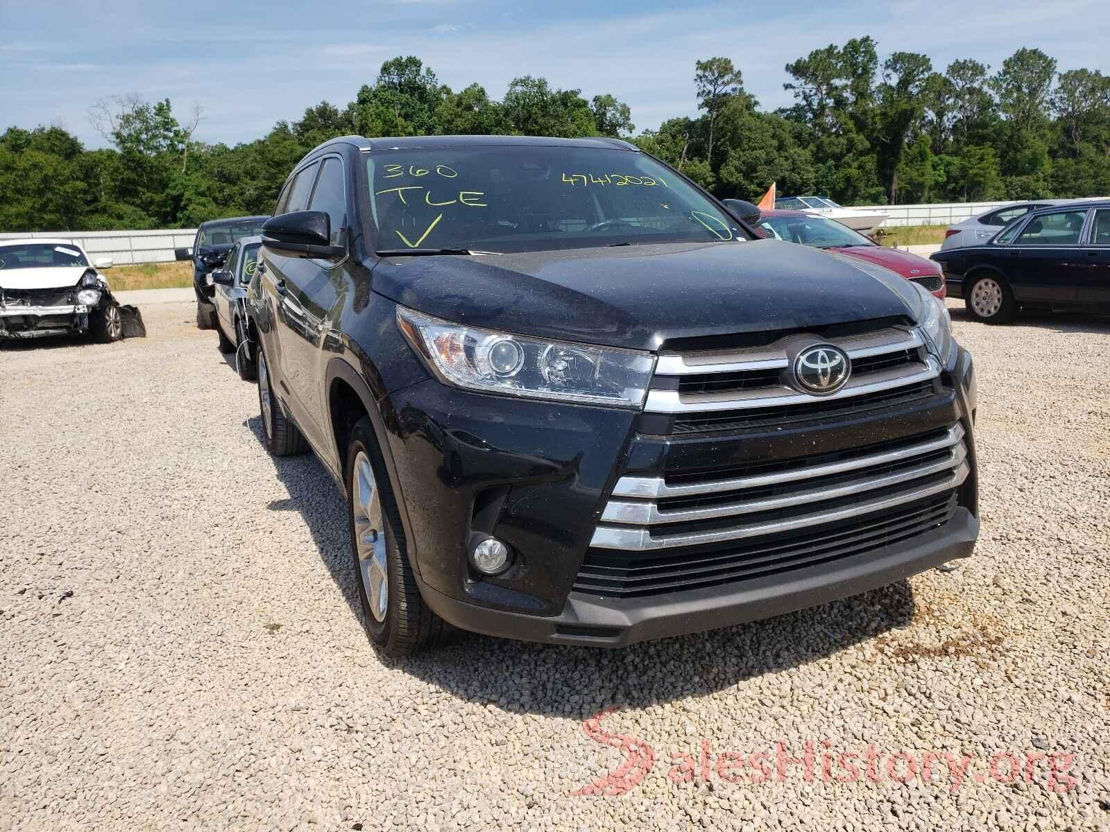 5TDYZRFH8JS244830 2018 TOYOTA HIGHLANDER