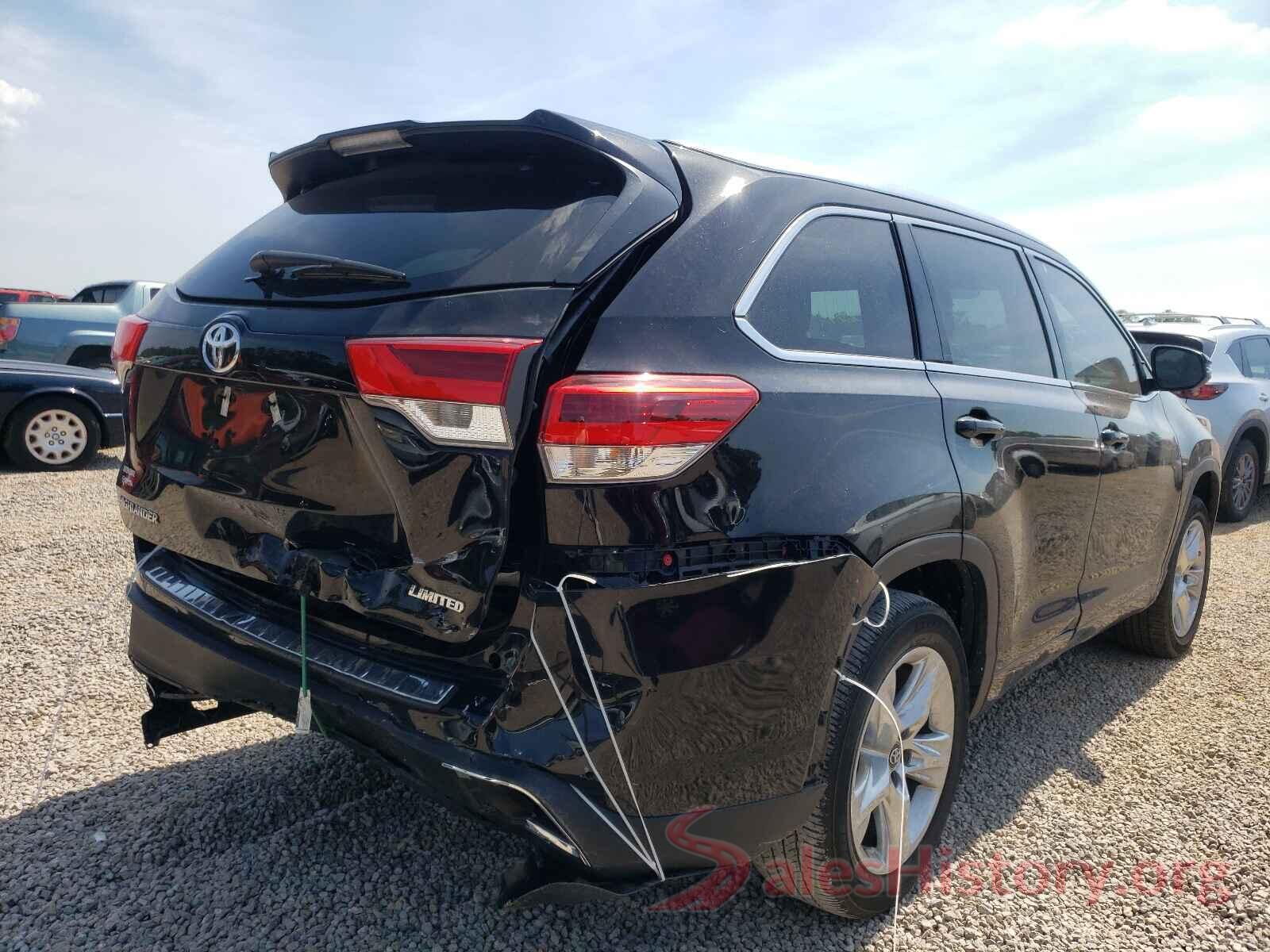 5TDYZRFH8JS244830 2018 TOYOTA HIGHLANDER