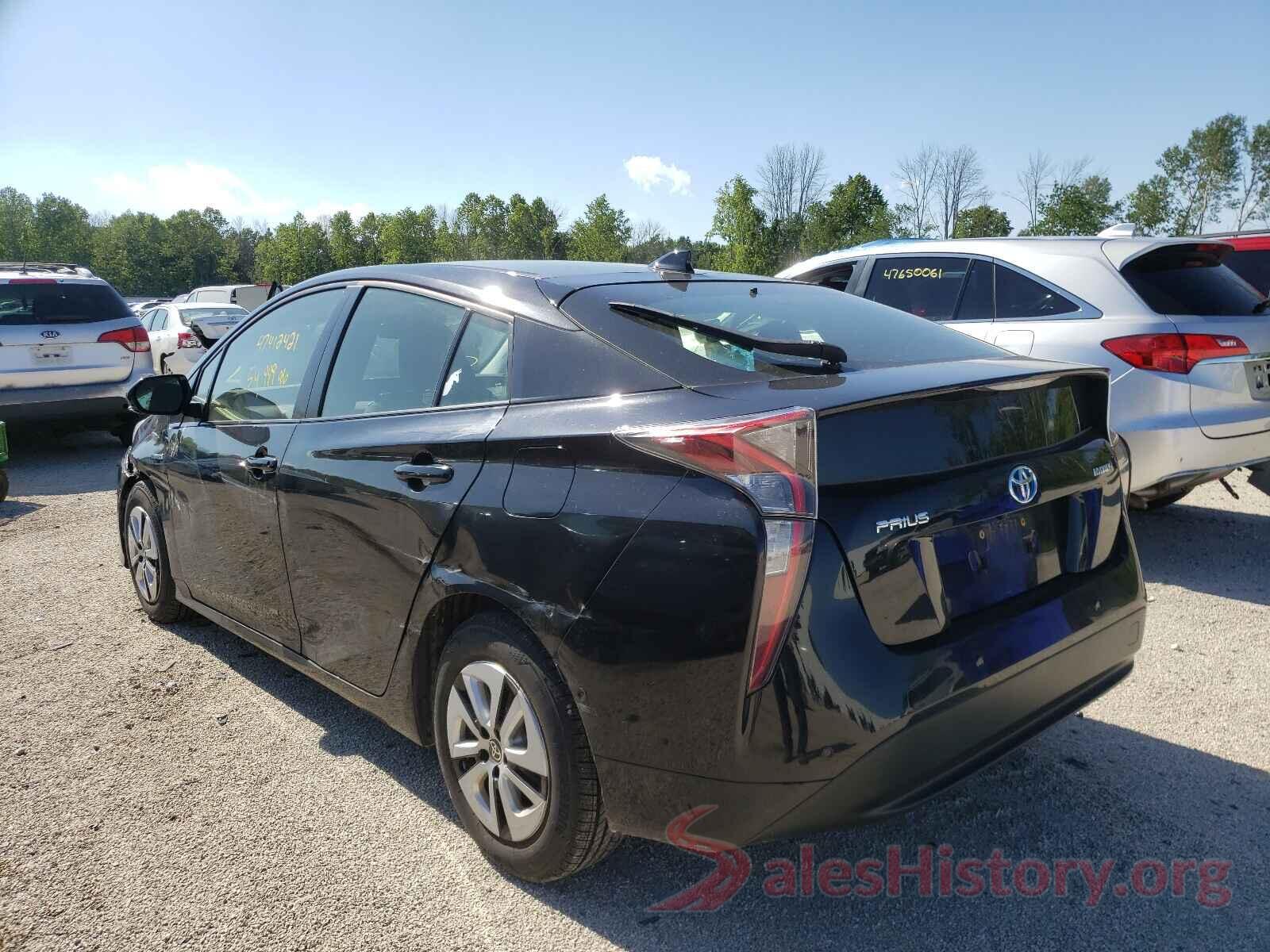 JTDKBRFU6H3050204 2017 TOYOTA PRIUS