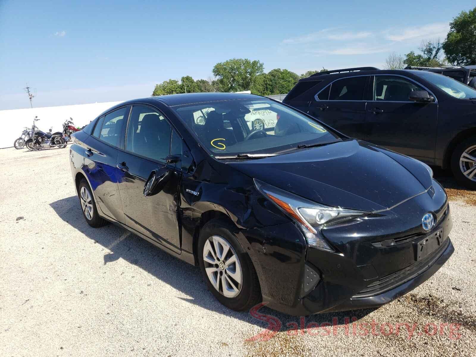 JTDKBRFU6H3050204 2017 TOYOTA PRIUS