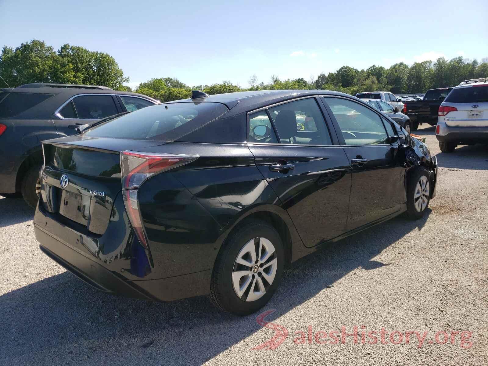 JTDKBRFU6H3050204 2017 TOYOTA PRIUS