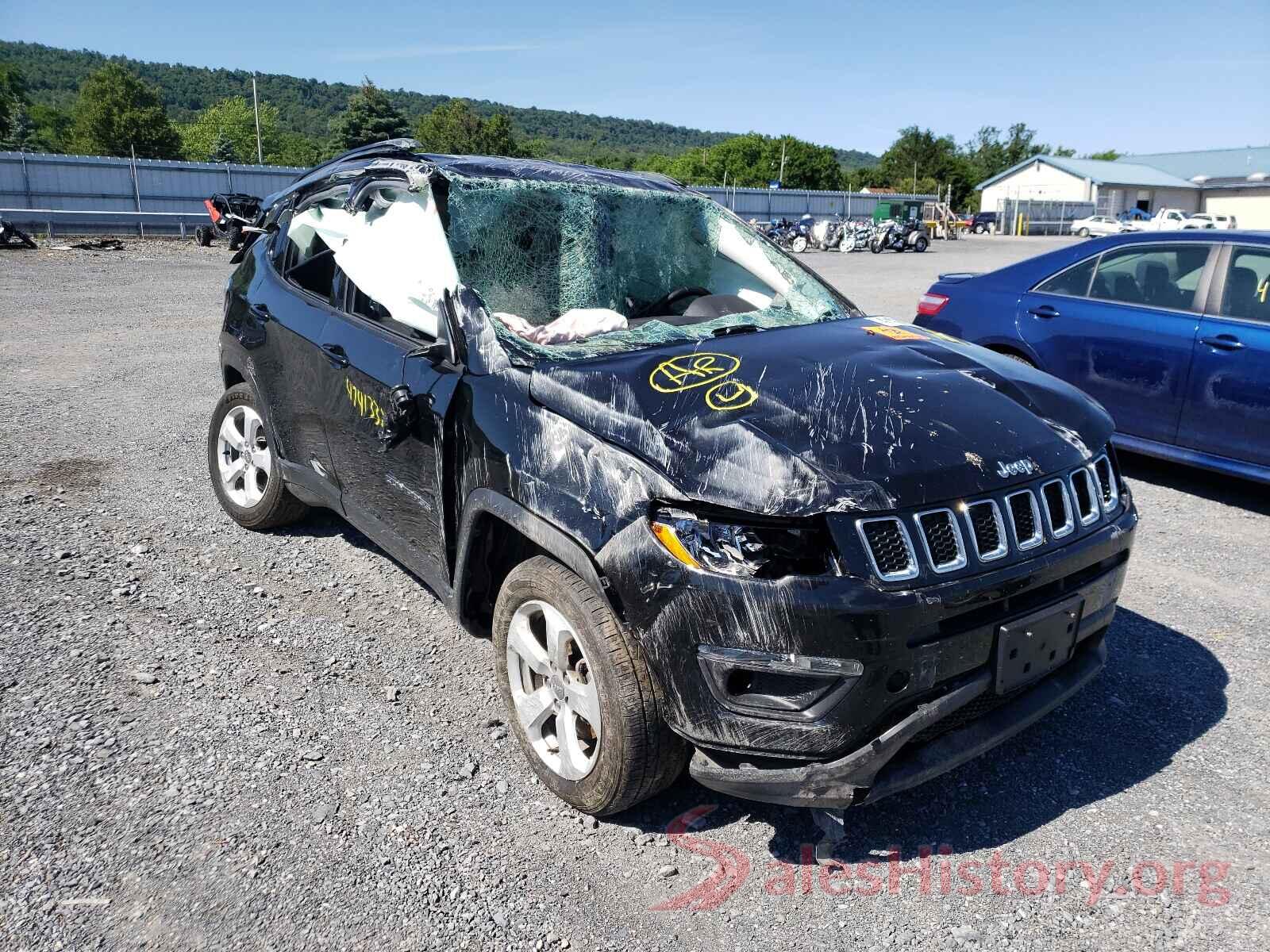 3C4NJDBB1LT165040 2020 JEEP COMPASS