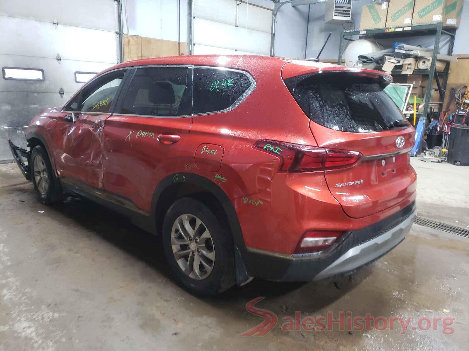 5NMS2CAD2KH133951 2019 HYUNDAI SANTA FE