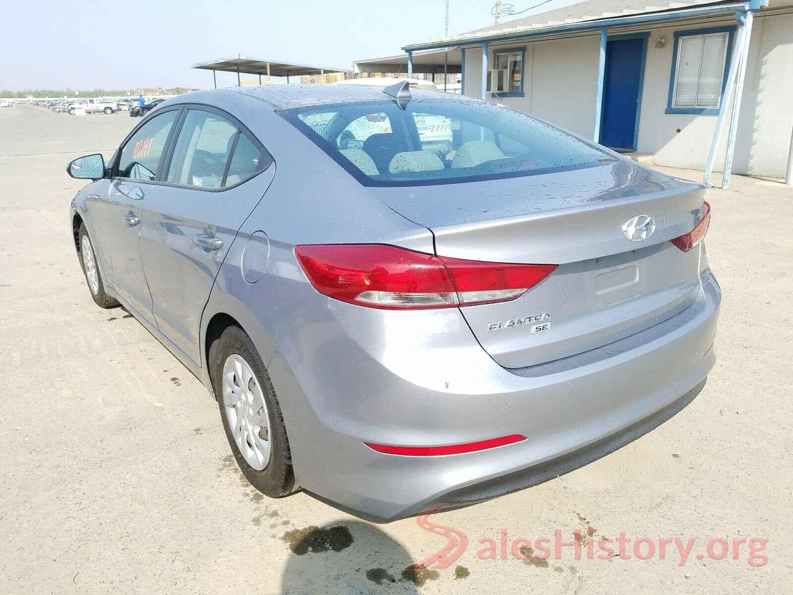 5NPD74LF4HH183356 2017 HYUNDAI ELANTRA