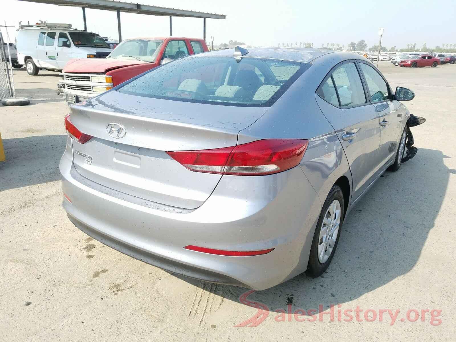 5NPD74LF4HH183356 2017 HYUNDAI ELANTRA