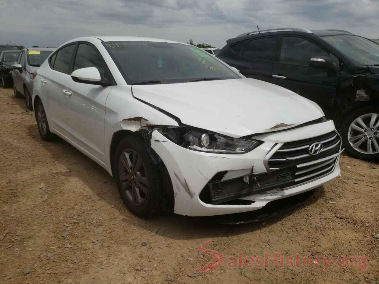 5NPD84LF6JH317240 2018 HYUNDAI ELANTRA