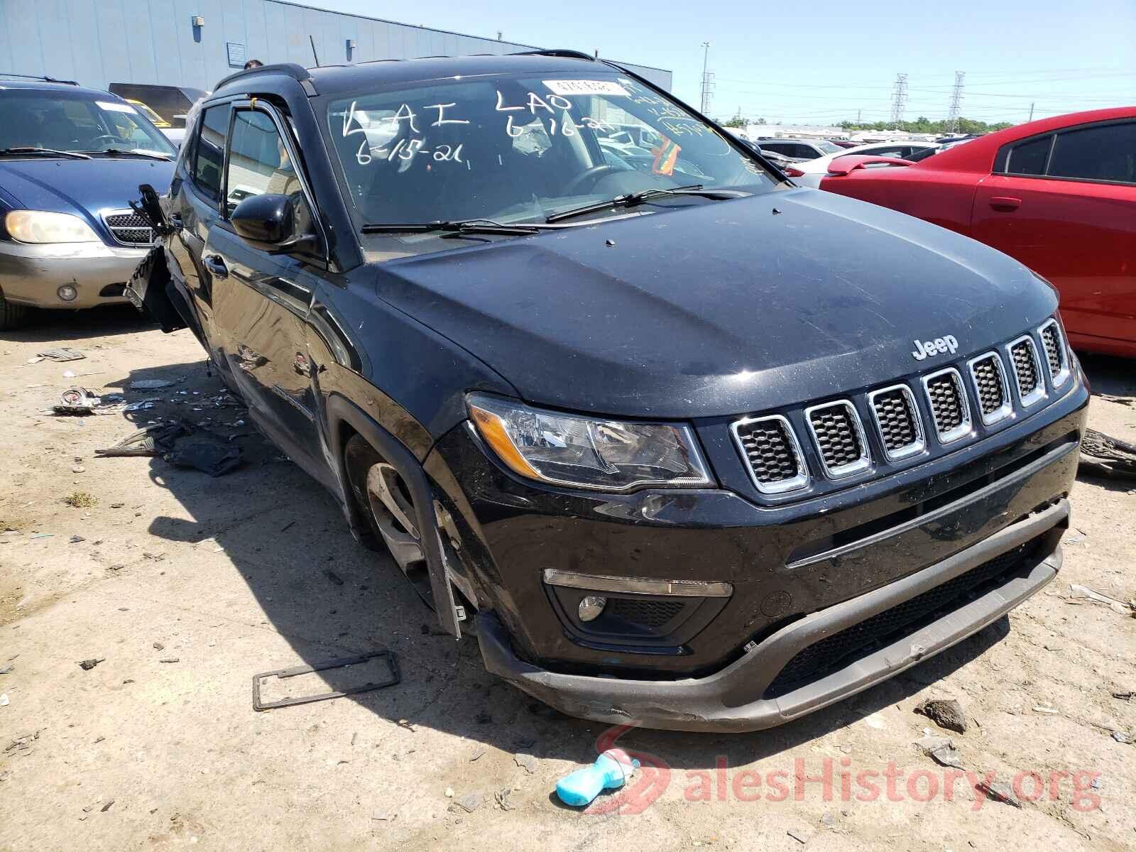 3C4NJDBB5HT651521 2017 JEEP COMPASS