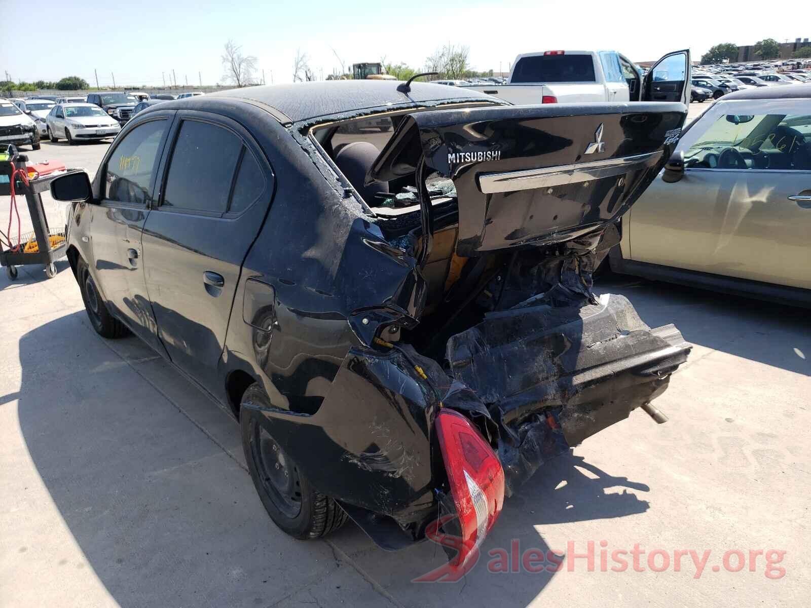 ML32F3FJ6HHF14866 2017 MITSUBISHI MIRAGE