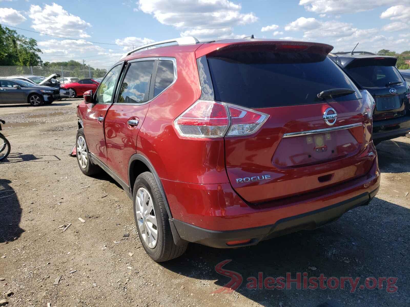 JN8AT2MV2GW148501 2016 NISSAN ROGUE