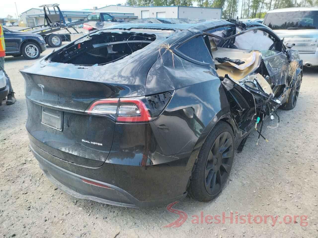 5YJYGAEEXMF214106 2021 TESLA MODEL Y