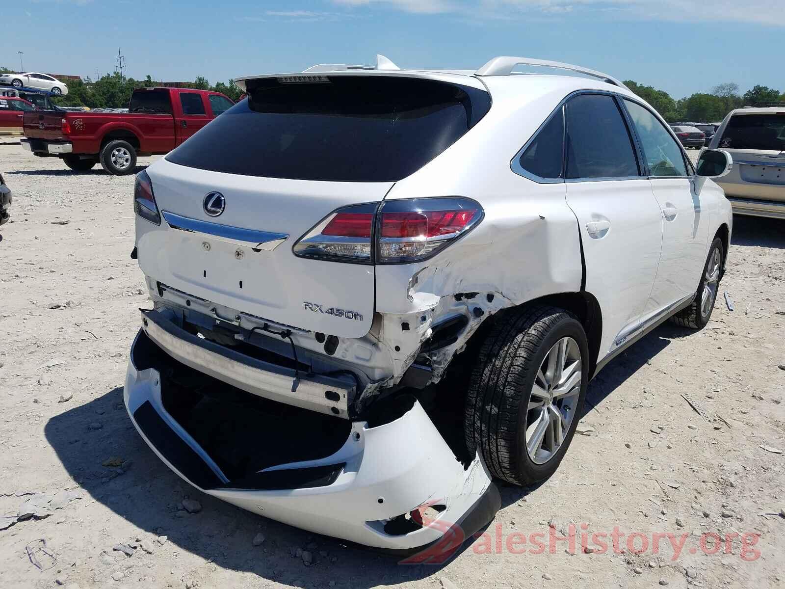 2T2BC1BA4FC010343 2015 LEXUS RX450