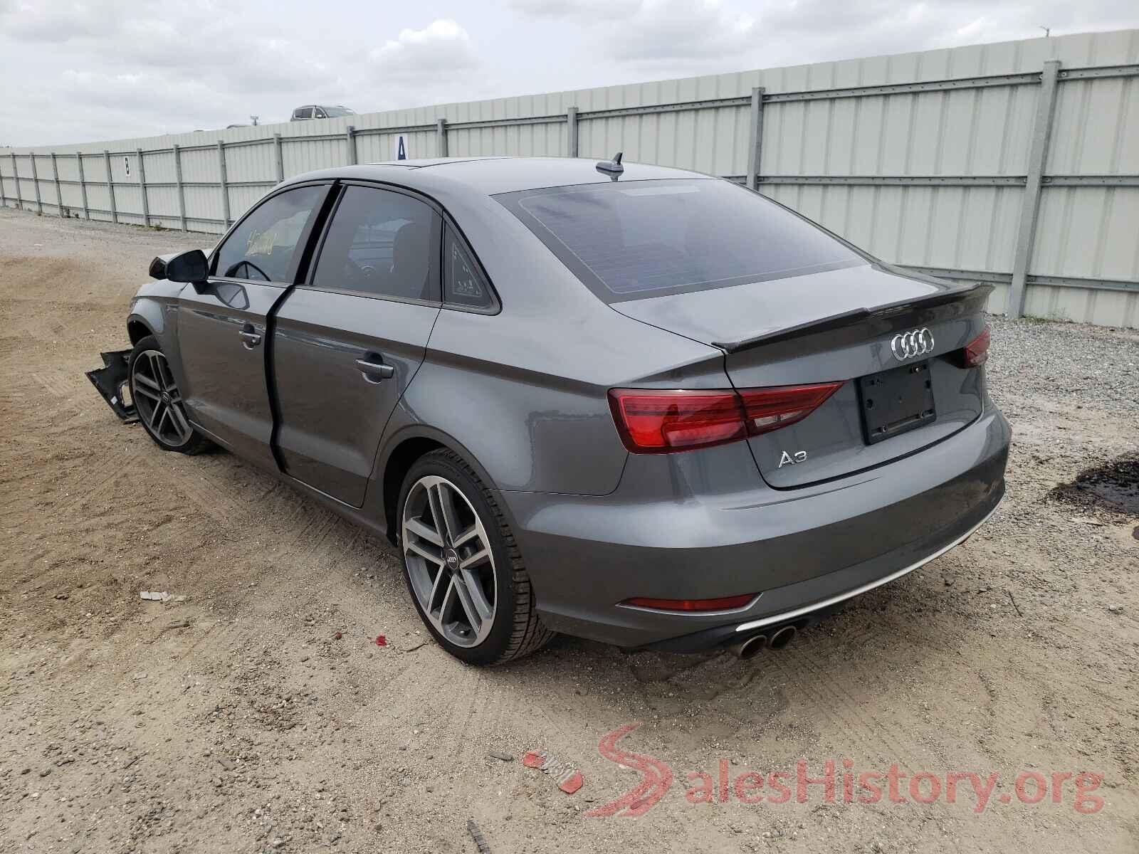 WAUAUGFF3H1032618 2017 AUDI A3