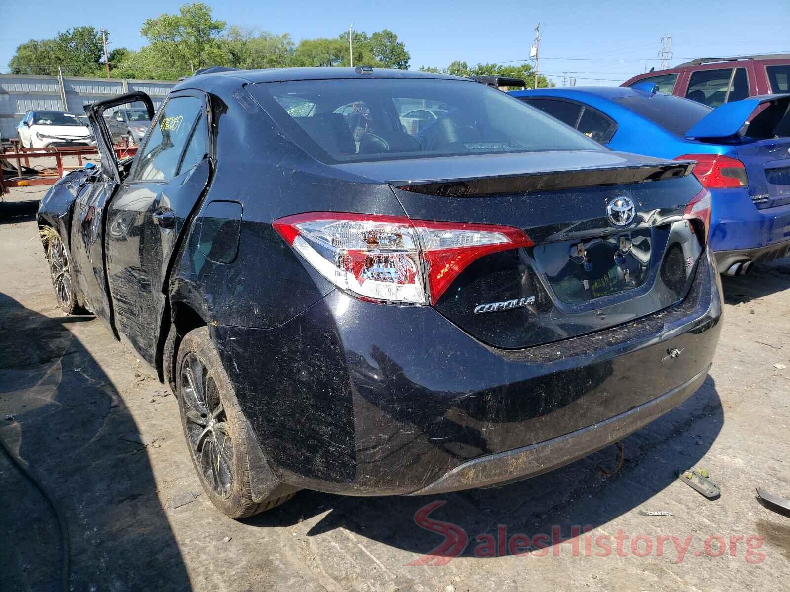 2T1BURHEXGC573151 2016 TOYOTA COROLLA