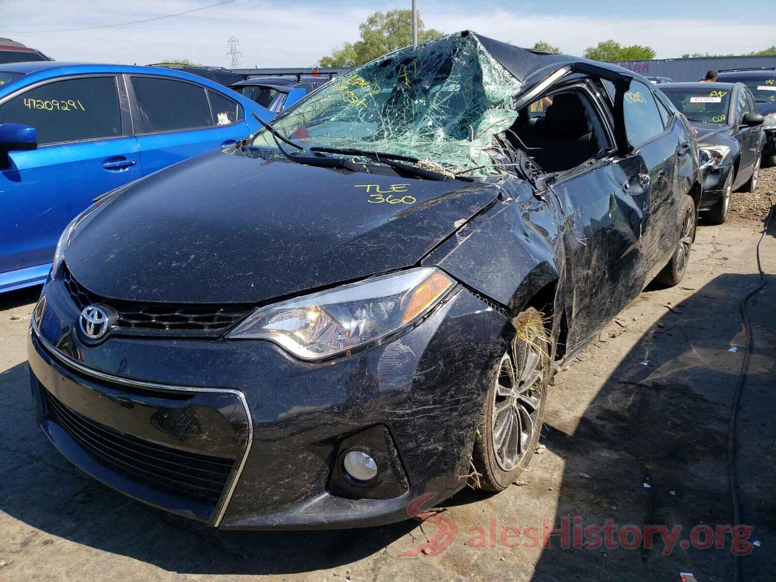 2T1BURHEXGC573151 2016 TOYOTA COROLLA