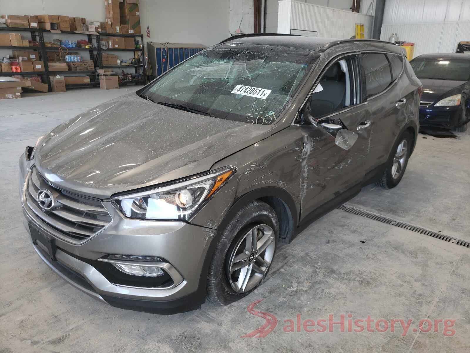 5XYZU3LB3JG515001 2018 HYUNDAI SANTA FE