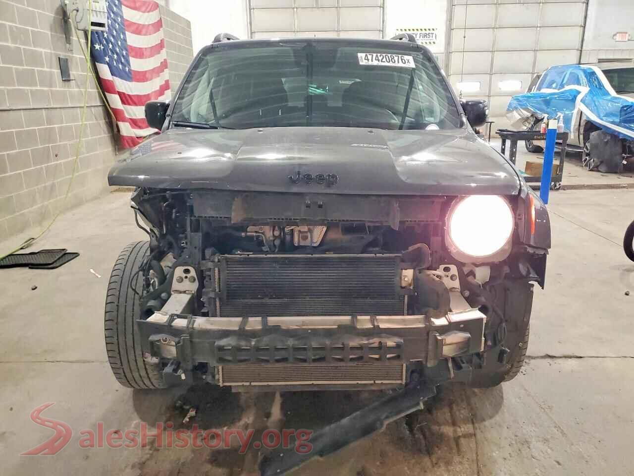 2023 JEEP RENEGADE VIN ZACNJDE13PPP26030, rear view