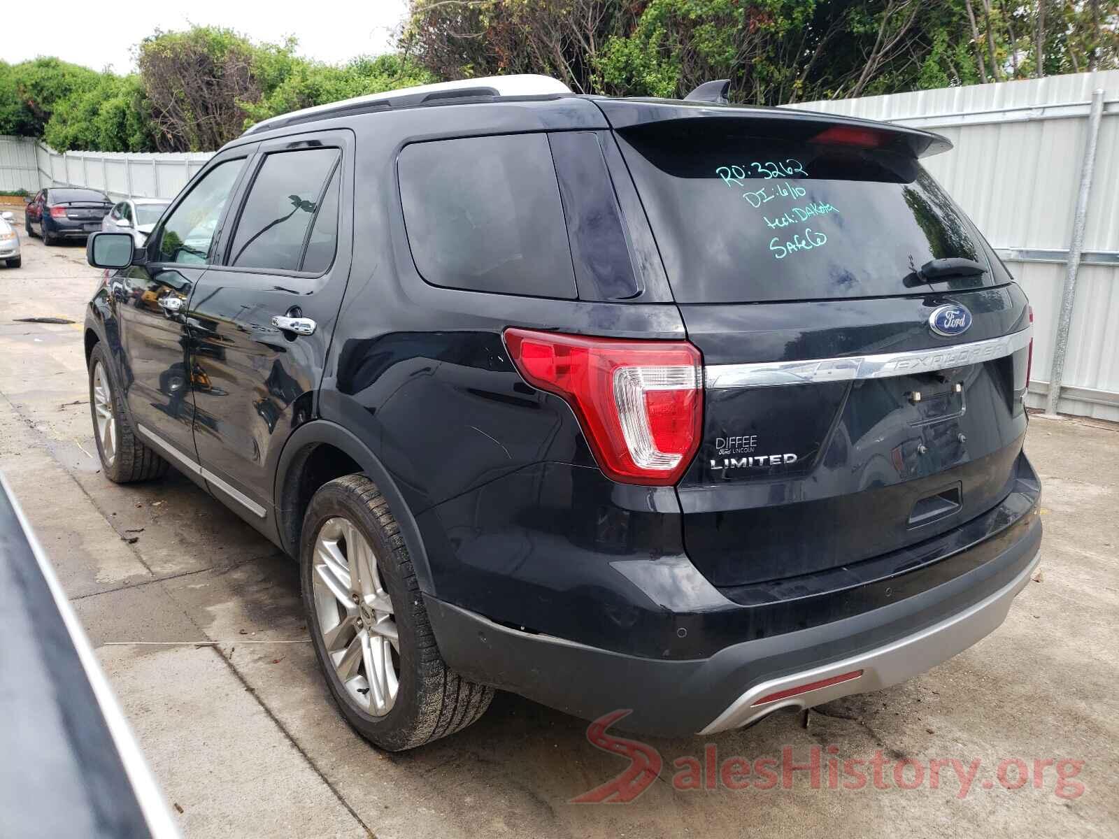 1FM5K7FH9HGE36849 2017 FORD EXPLORER