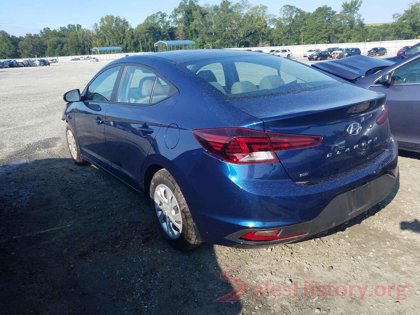 5NPD74LF7KH481651 2019 HYUNDAI ELANTRA