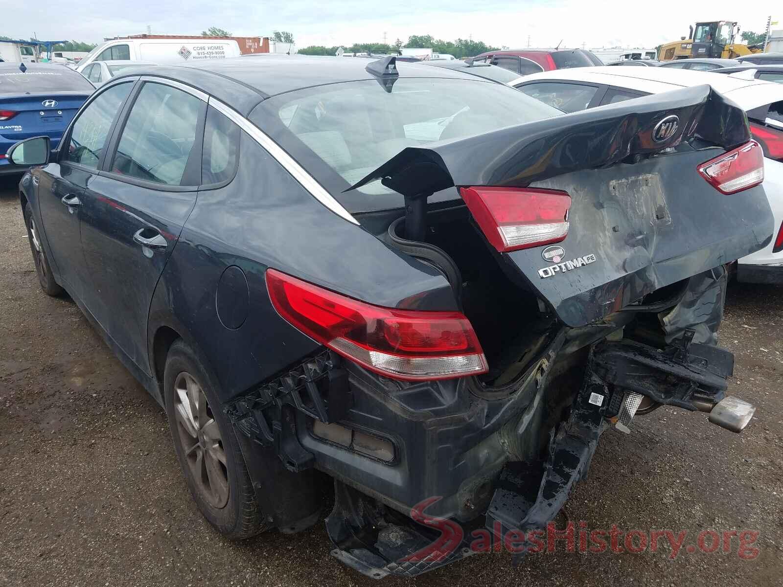 KNAGT4L31G5070295 2016 KIA OPTIMA