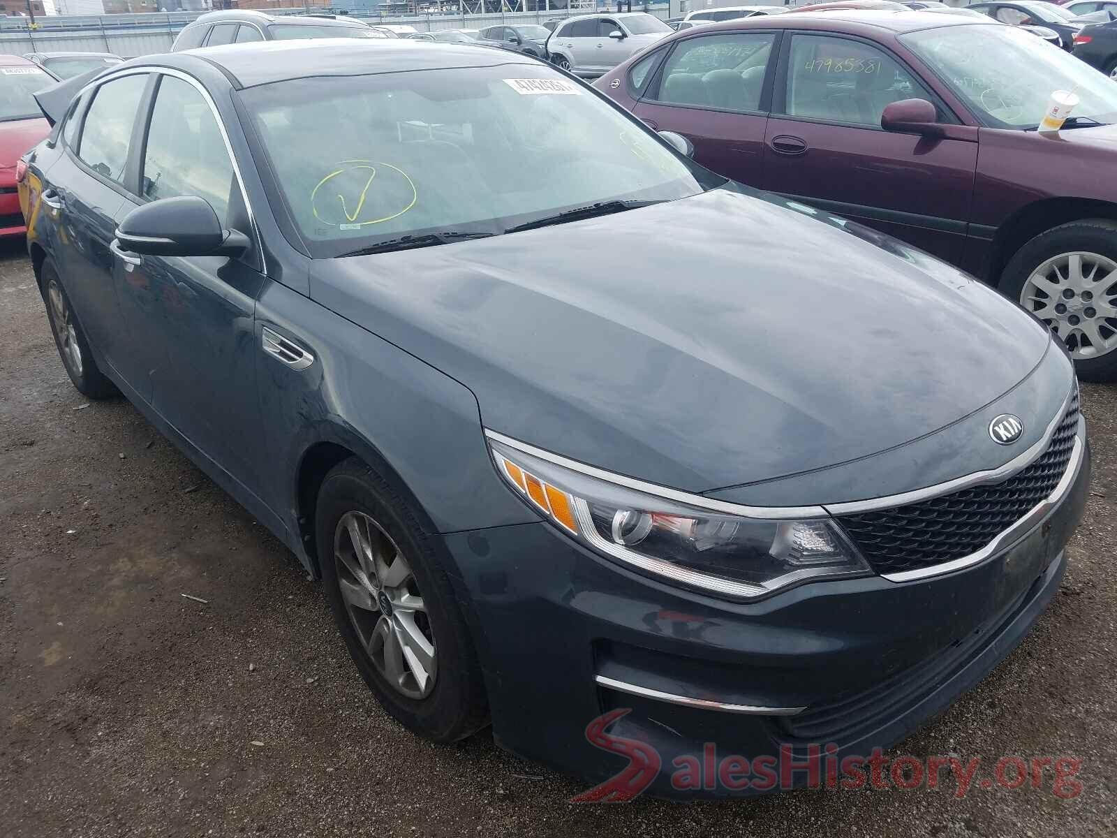 KNAGT4L31G5070295 2016 KIA OPTIMA