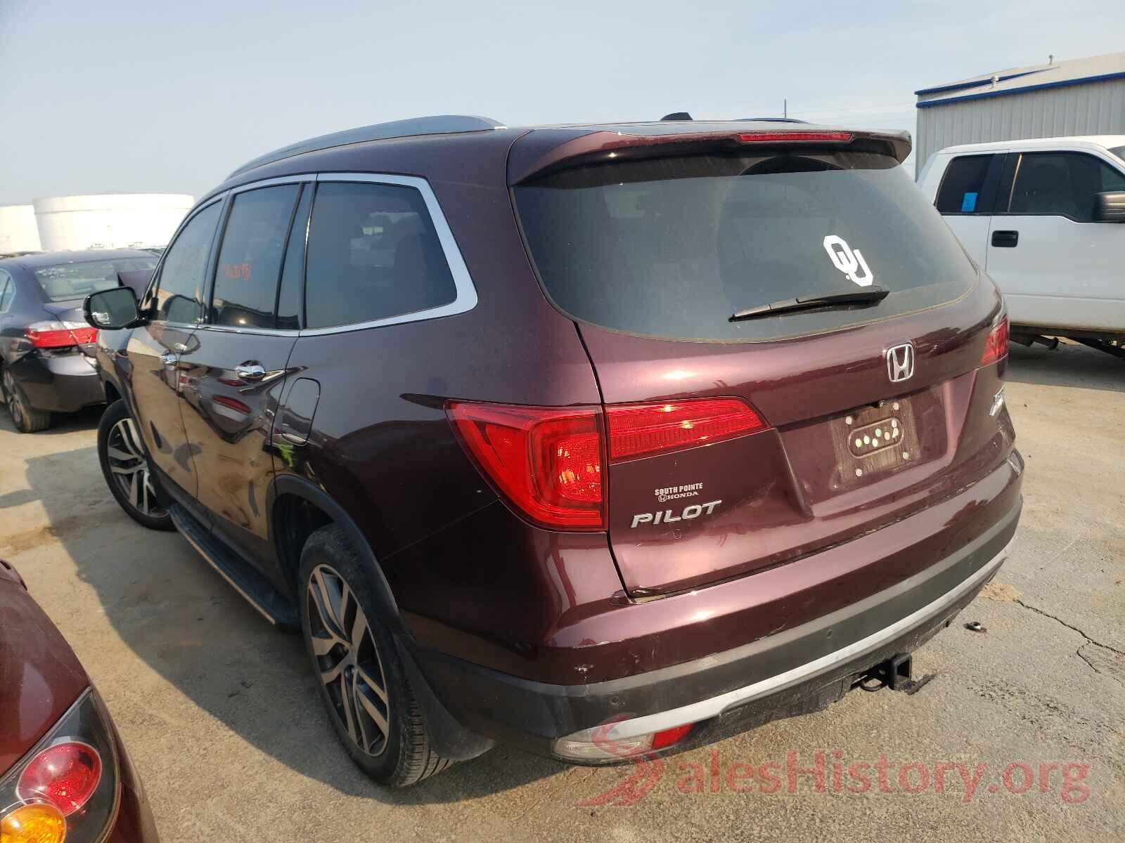 5FNYF6H9XGB051704 2016 HONDA PILOT