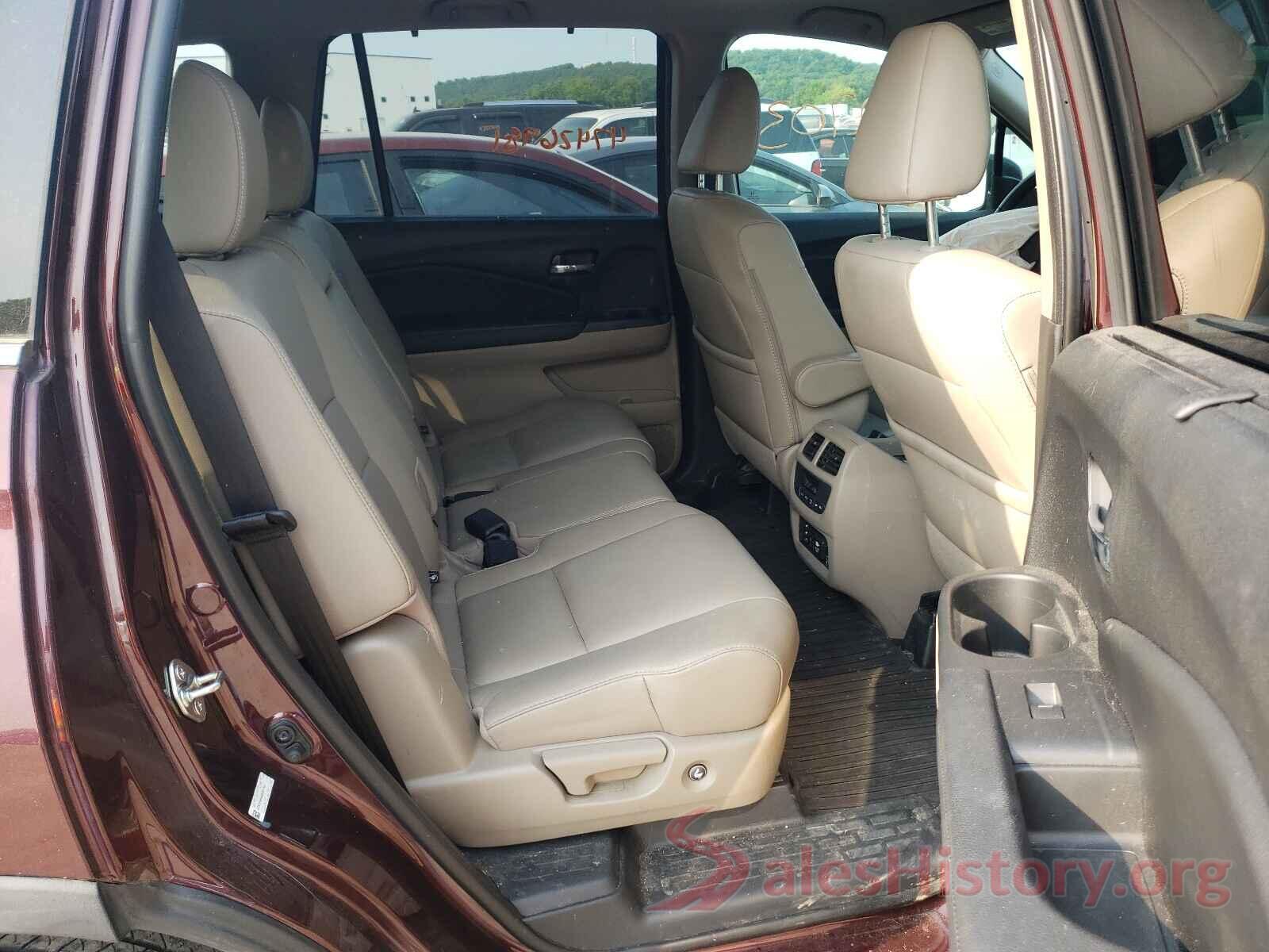 5FNYF6H9XGB051704 2016 HONDA PILOT