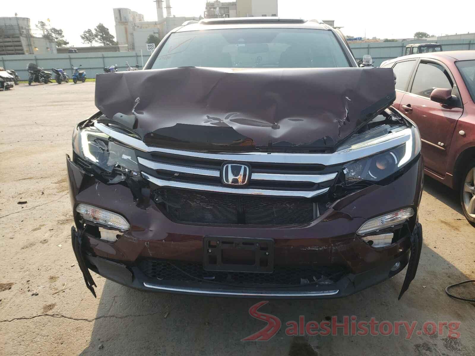 5FNYF6H9XGB051704 2016 HONDA PILOT