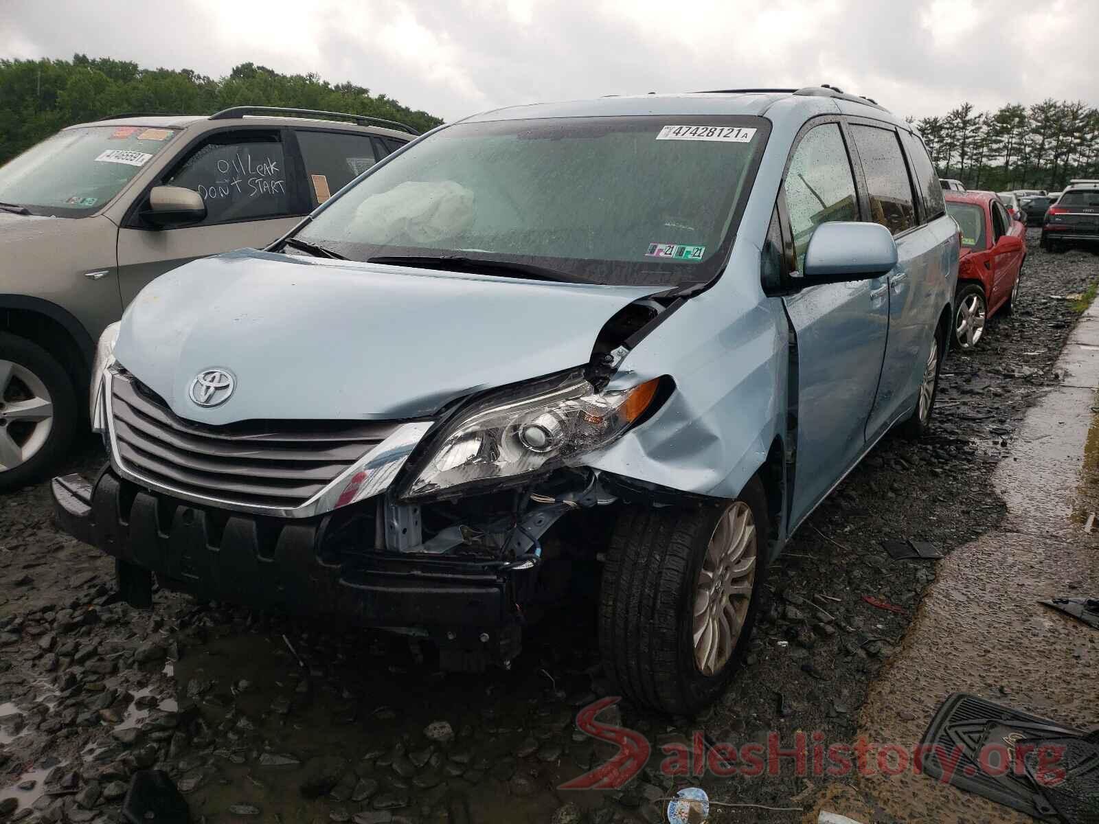 5TDYK3DC5GS741545 2016 TOYOTA SIENNA