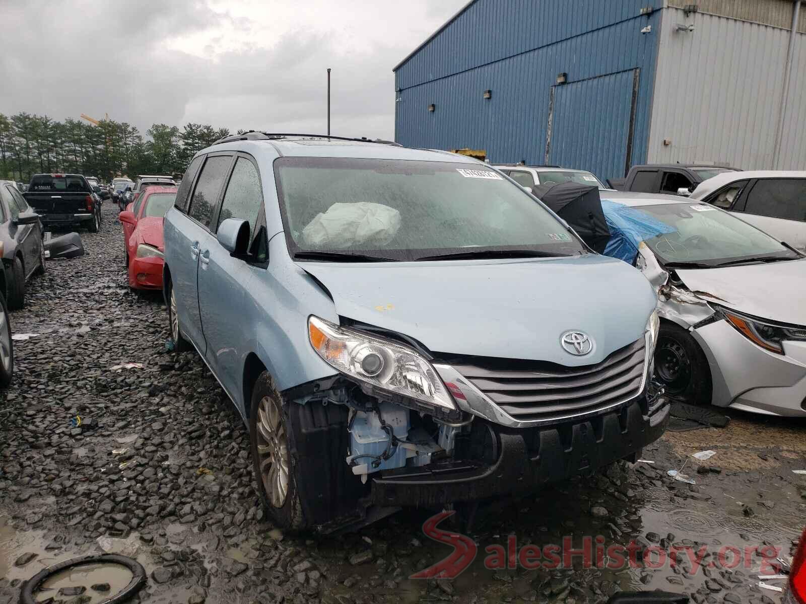 5TDYK3DC5GS741545 2016 TOYOTA SIENNA