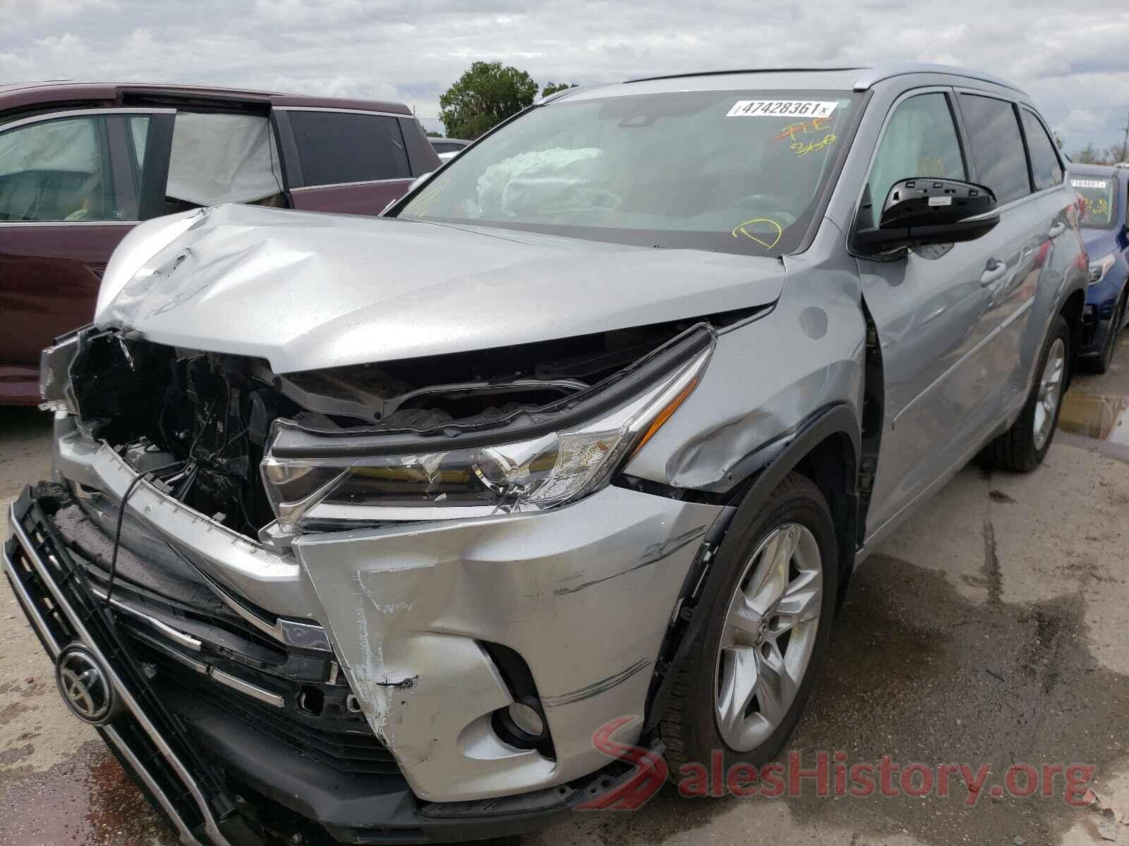 5TDDZRFH6HS402123 2017 TOYOTA HIGHLANDER