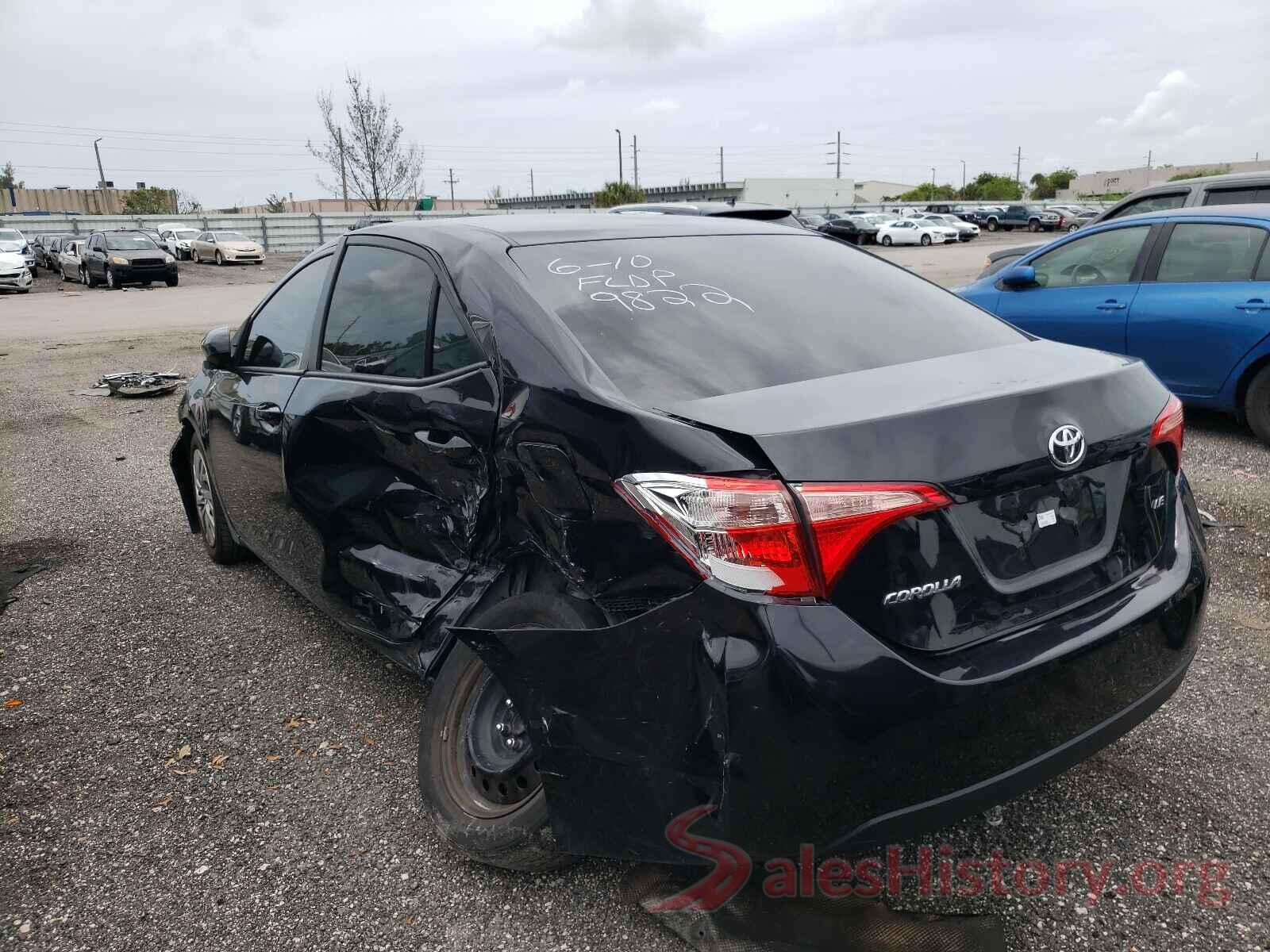 2T1BURHE3JC039822 2018 TOYOTA COROLLA