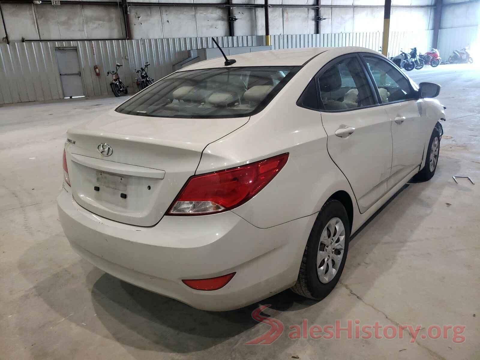 KMHCT4AE0GU981869 2016 HYUNDAI ACCENT