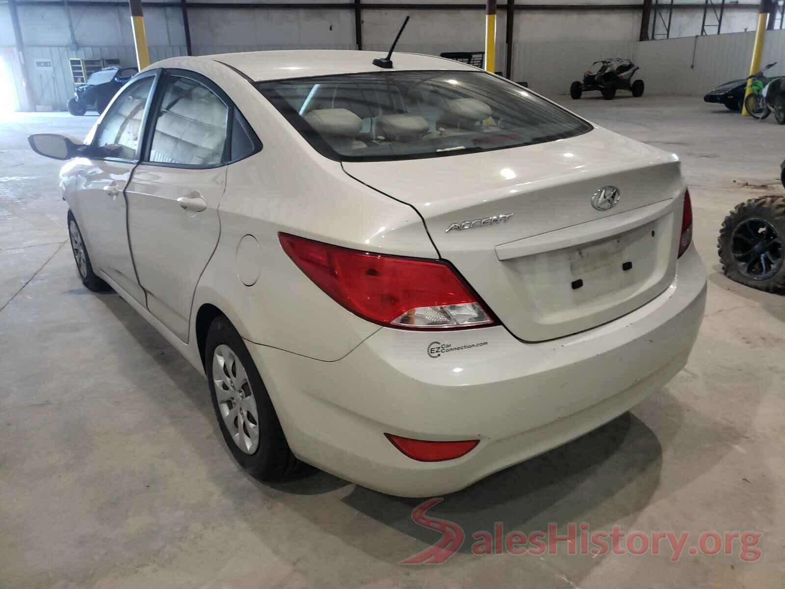 KMHCT4AE0GU981869 2016 HYUNDAI ACCENT