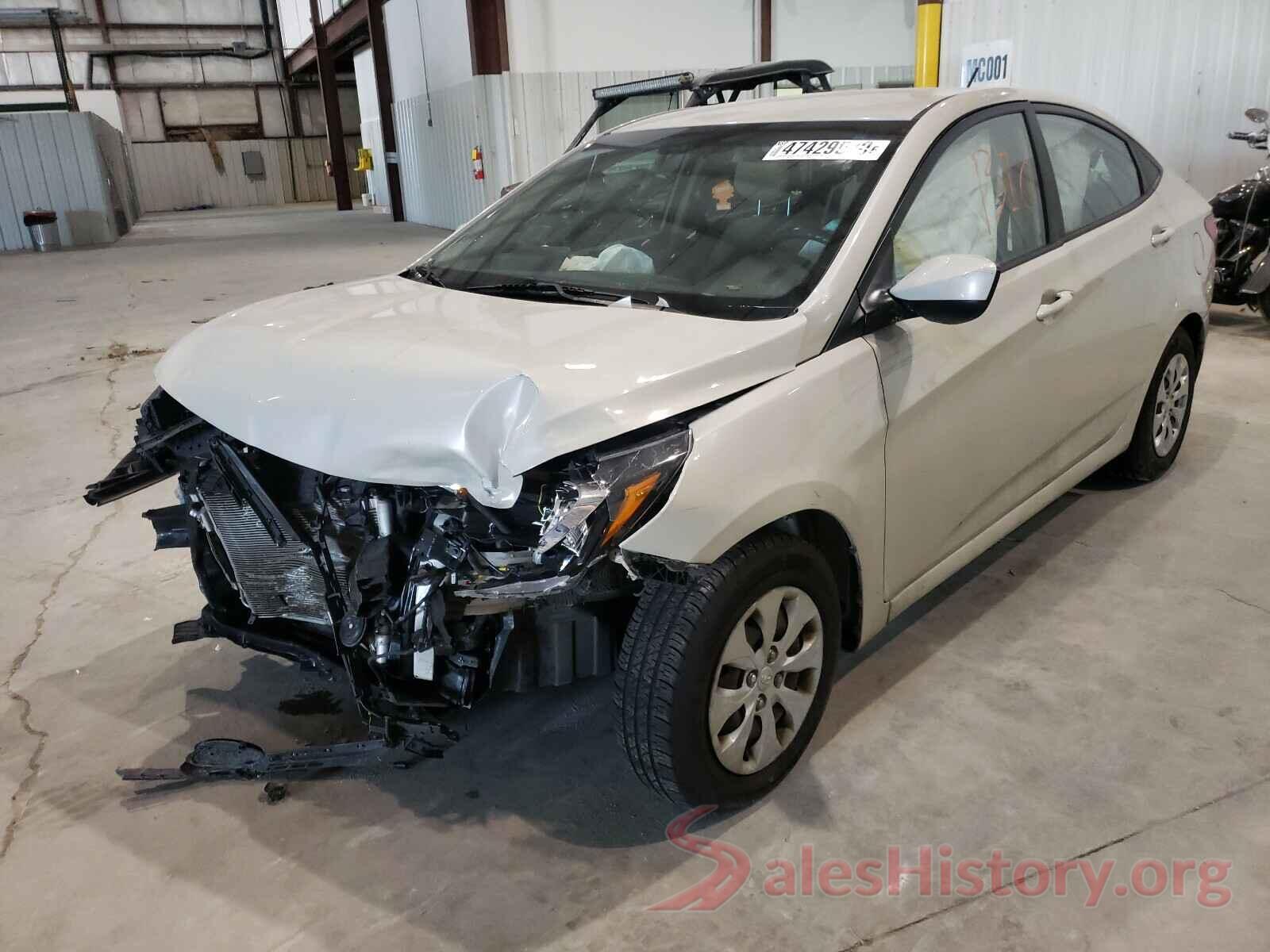 KMHCT4AE0GU981869 2016 HYUNDAI ACCENT