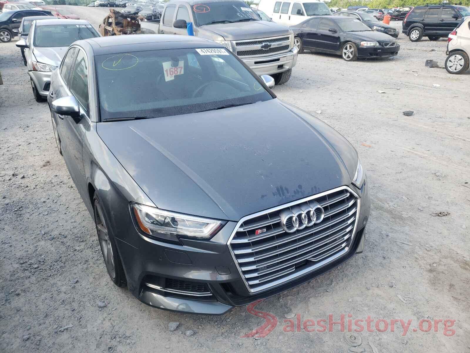 WAUB1GFF8KA106622 2019 AUDI S3