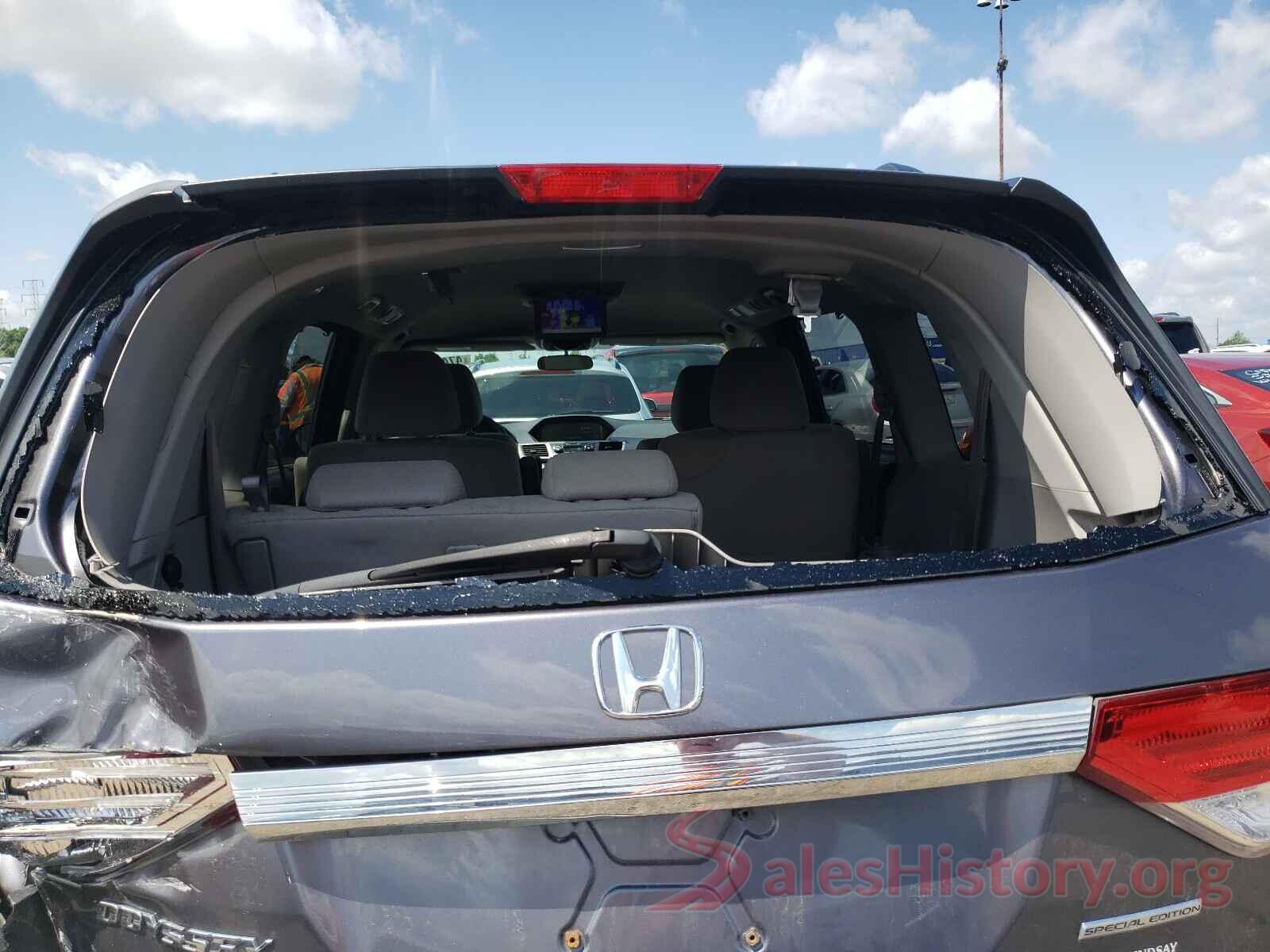 5FNRL5H37GB018274 2016 HONDA ODYSSEY