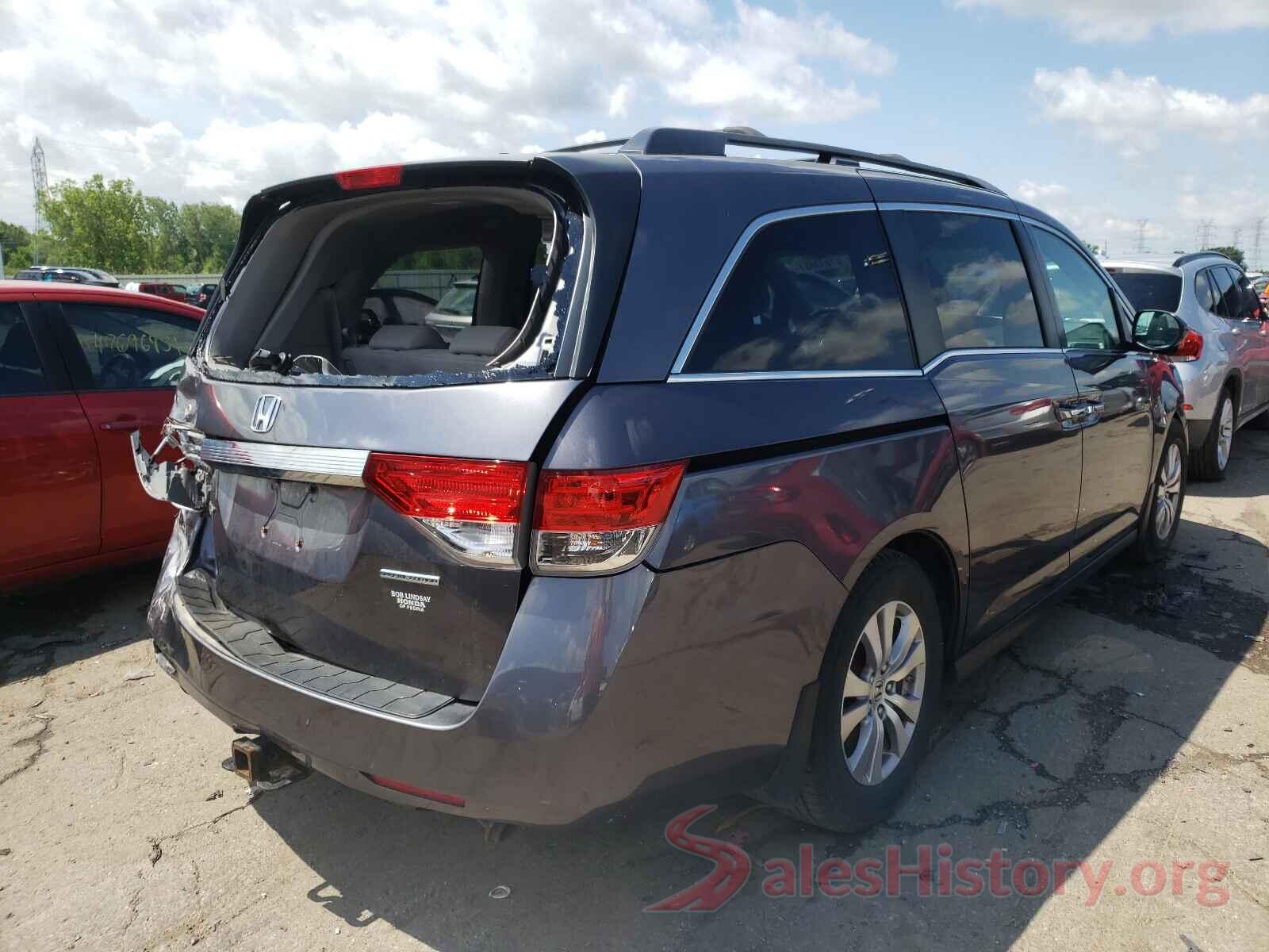 5FNRL5H37GB018274 2016 HONDA ODYSSEY