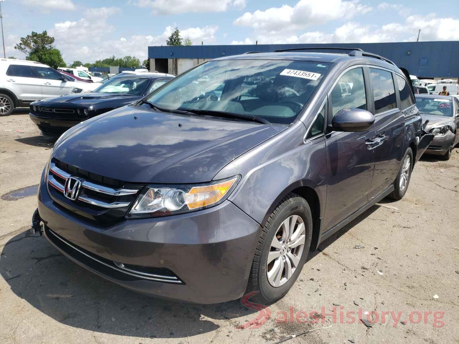 5FNRL5H37GB018274 2016 HONDA ODYSSEY