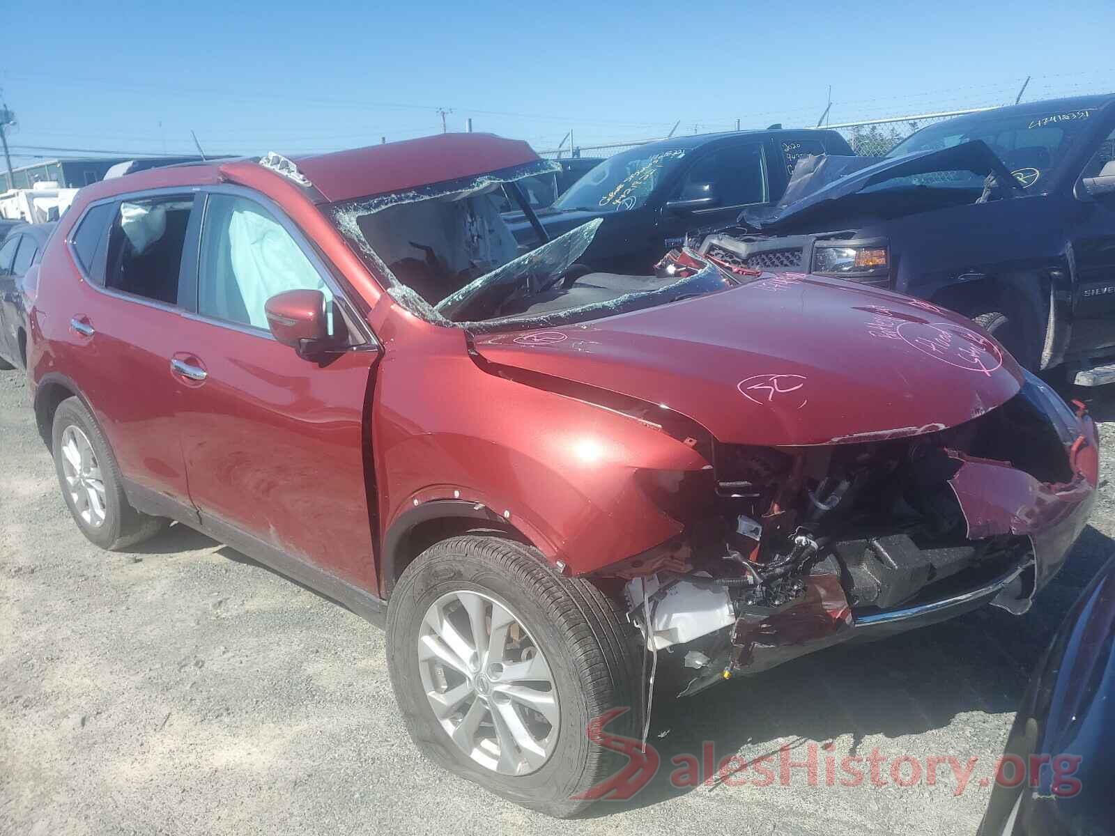 5N1AT2MVXGC880156 2016 NISSAN ROGUE