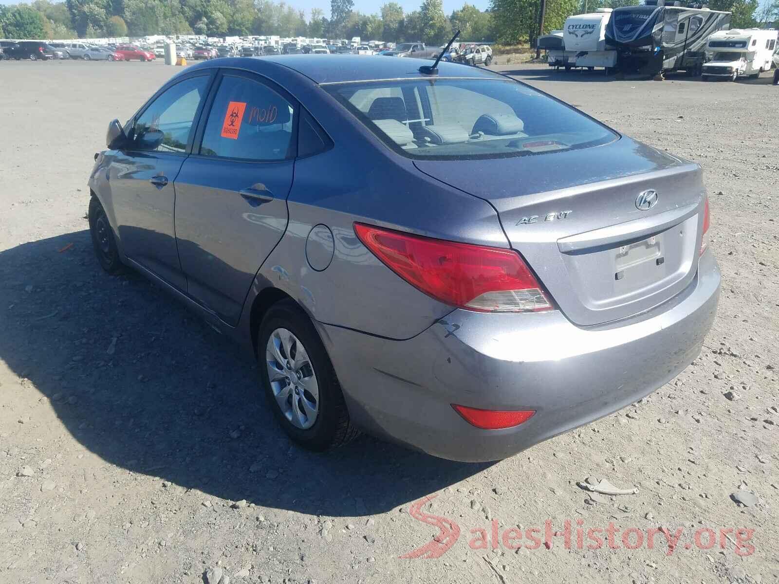 KMHCT4AE1GU073611 2016 HYUNDAI ACCENT