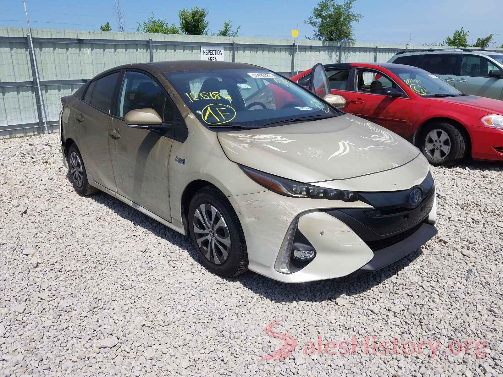 JTDKARFP4L3126184 2020 TOYOTA PRIUS